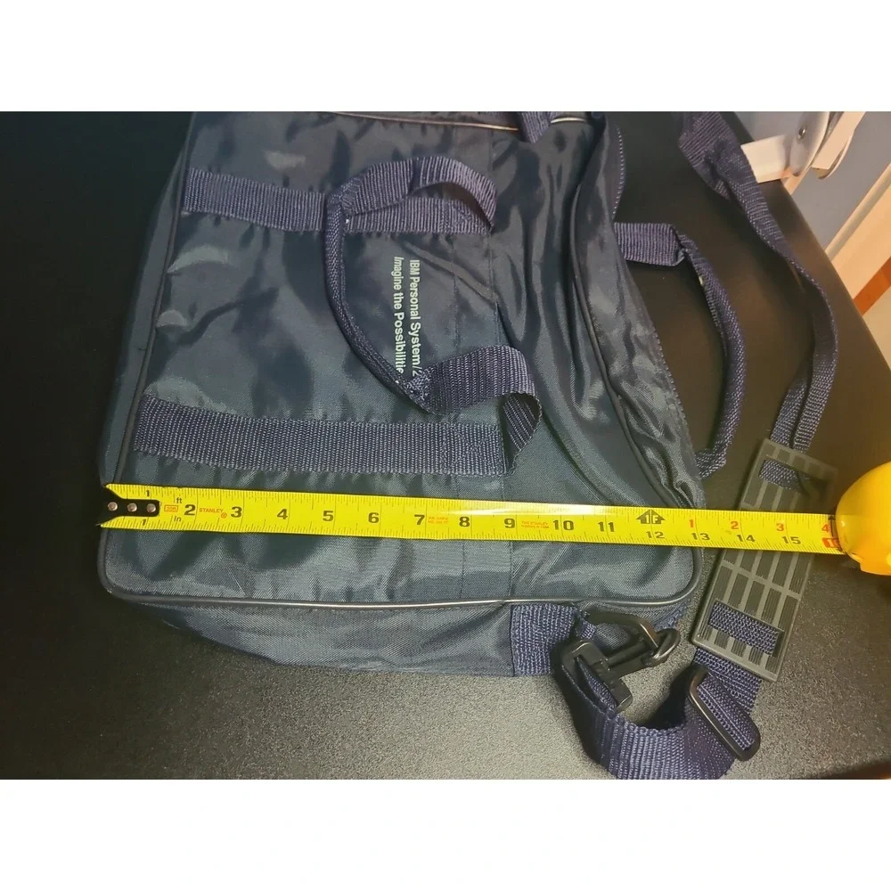 IBM Thinkpad Blue Laptop Case Messenger Bag, Shoulder Strap 17